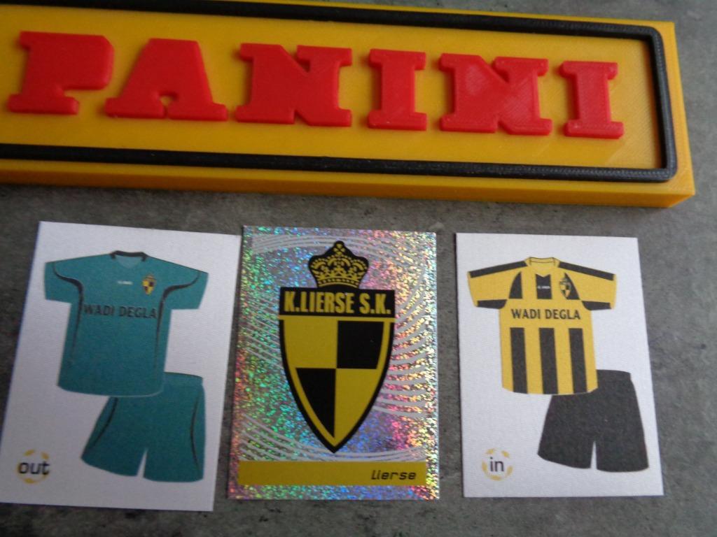 PANINI FOOTBALL 2012 SK LIERSE  3 STICKERS voetbal, Verzenden, Nieuw