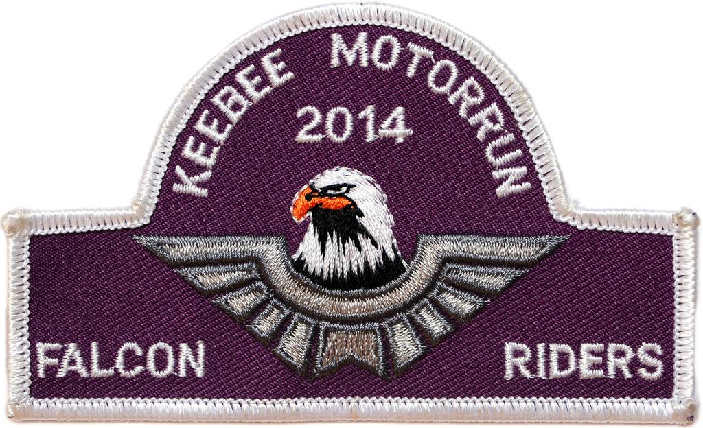 KeeBee Motorrun 2014 - Patch, Verzamelen, Verzenden, Luchtmacht, Embleem of Badge