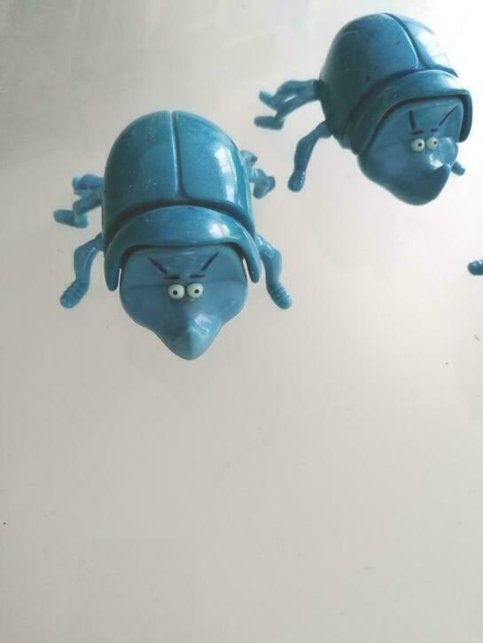 vintage lot de 4 jouets Pixar à remontoir pour avancer, Enlèvement