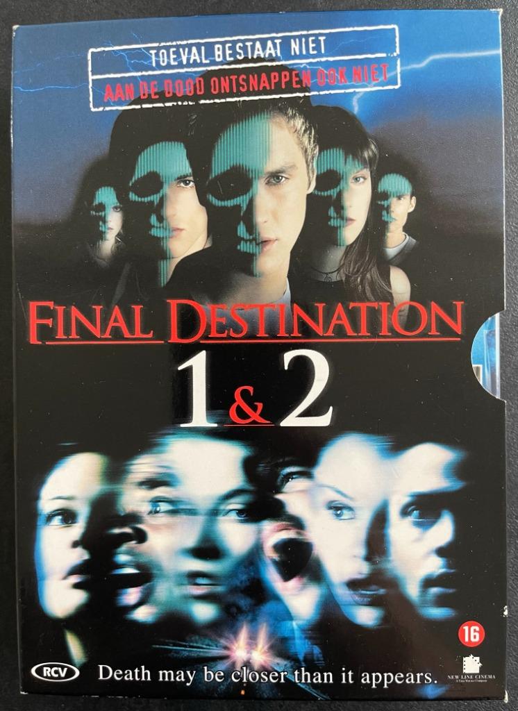 Final Destination 1 & 2 (2DVD), À partir de 16 ans, Enlèvement ou Envoi, Comme neuf, Autres genres
