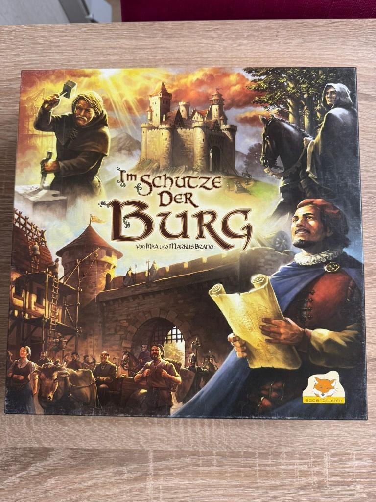 I'm Schutze der burg - bordspel, Een of twee spelers, Ophalen, Gebruikt