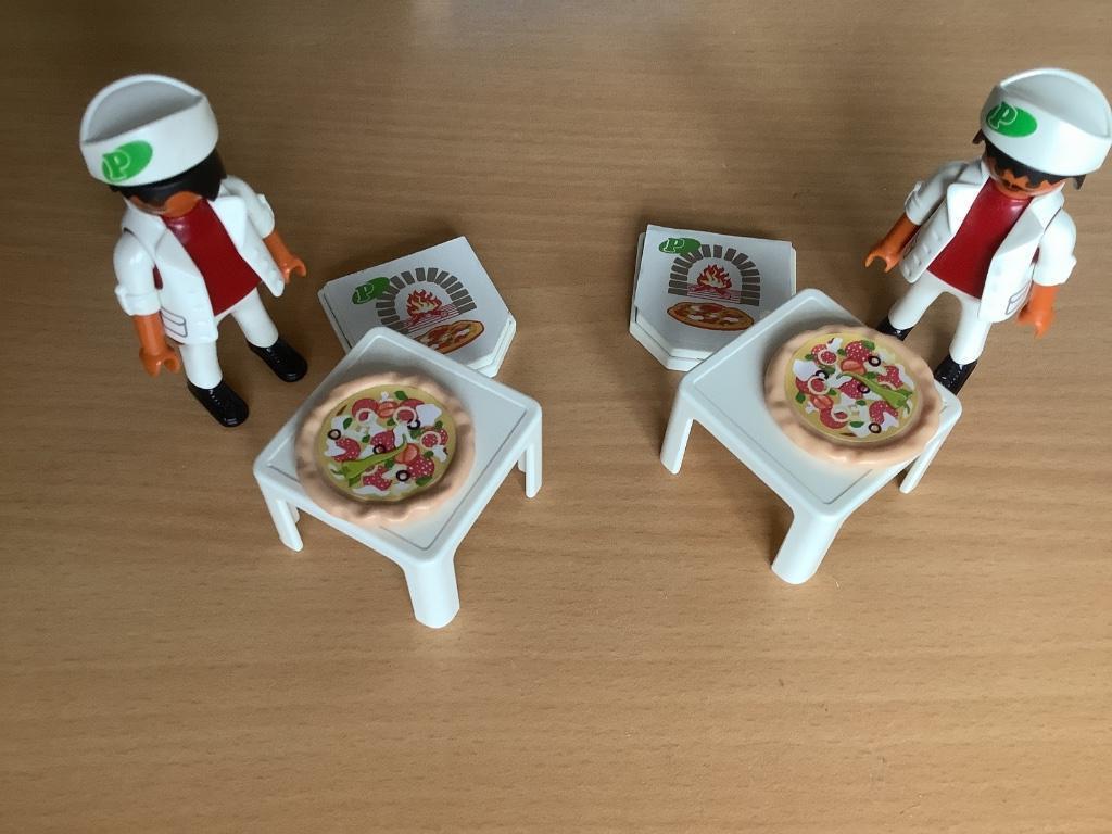 Playmobil pizza mensen, Ophalen, Gebruikt, Los Playmobil