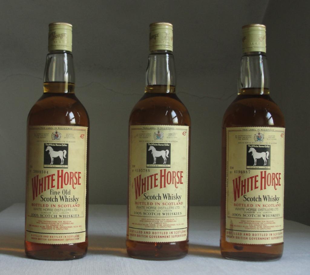 White Horse Schotse whisky, Verzamelen, Ophalen, Overige gebieden, Overige typen, Zo goed als nieuw