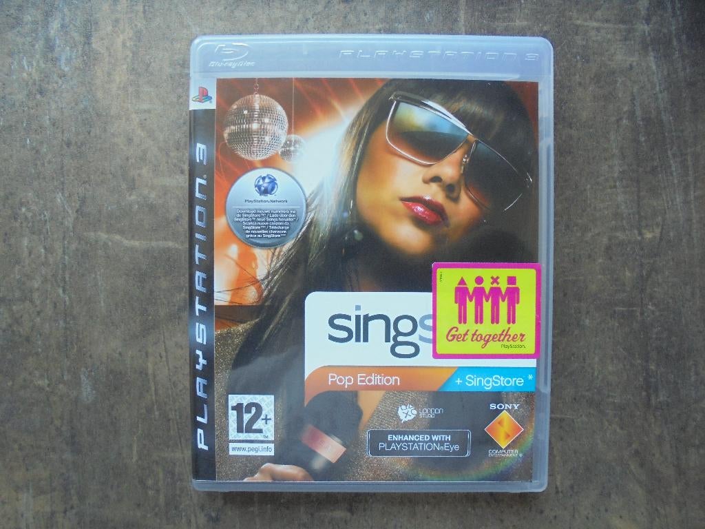 SingStar Pop Edition voor PS3 (zie foto's) II, Consoles de jeu & Jeux vidéo, Jeux | Sony PlayStation 3, Enlèvement ou Envoi, À partir de 12 ans