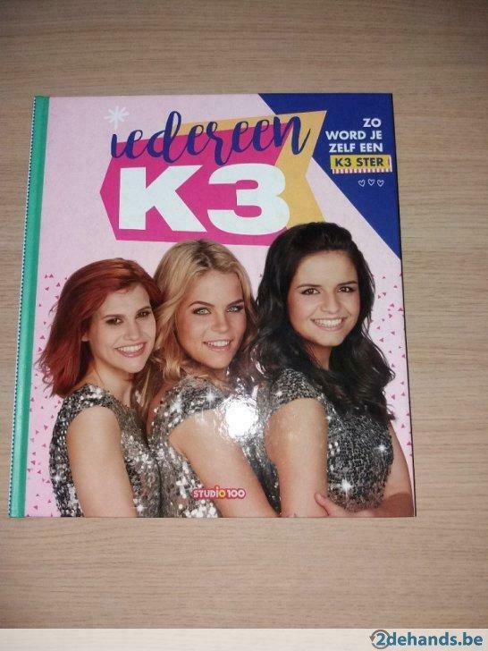 boek Iedereen K3, Ophalen, Gelezen, 4 jaar
