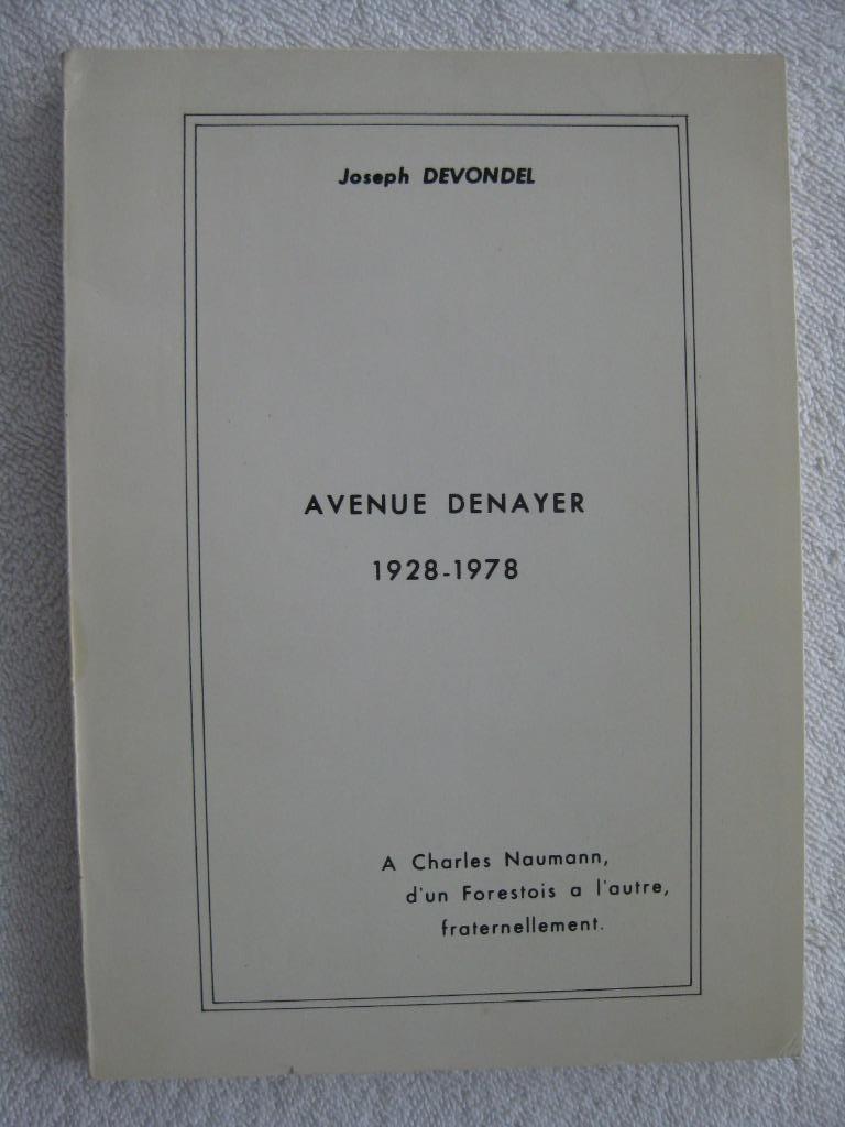 Vorst Brussel - Joseph Devondel - OE 1978 zeldzaam gesign., Ophalen of Verzenden, Gelezen