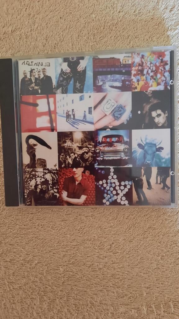 CD U2 Achtung baby (1991), Cd's en Dvd's, Ophalen of Verzenden, Zo goed als nieuw, Poprock
