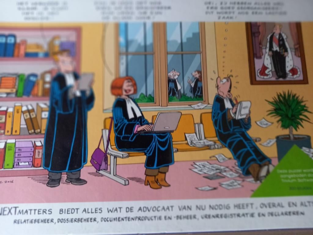 NIEUWE PUZZLE VAN ADVOCATENKANTOOR, Hobby en Vrije tijd, Ophalen of Verzenden, Nieuw
