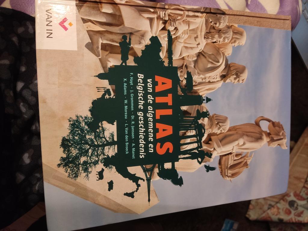 Atlas van de algemene en Belgische geschiedenis, Histoire, Enlèvement ou Envoi, Comme neuf, Van In