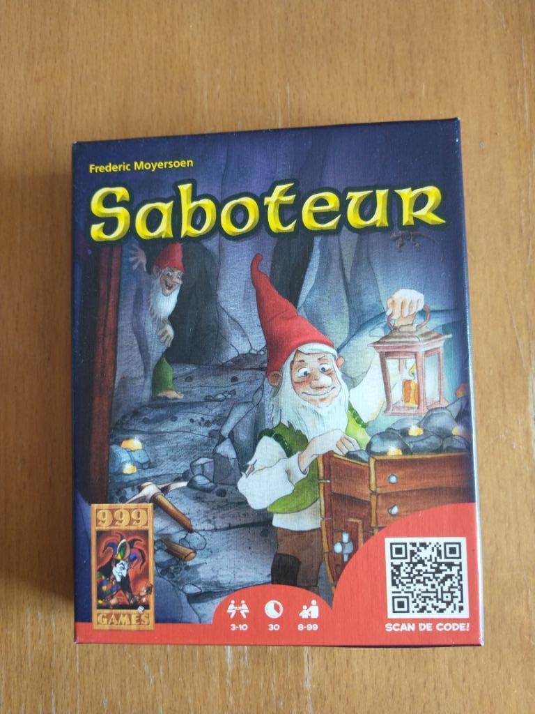 Saboteur, Cinq joueurs ou plus, Enlèvement ou Envoi, Comme neuf, 999 Games