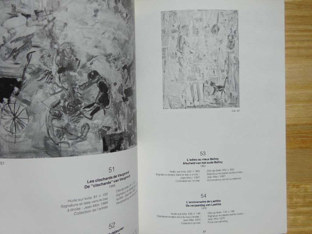 Jean Milo, KMSK Brussel, 1986, Enlèvement ou Envoi, Comme neuf, Peinture et dessin