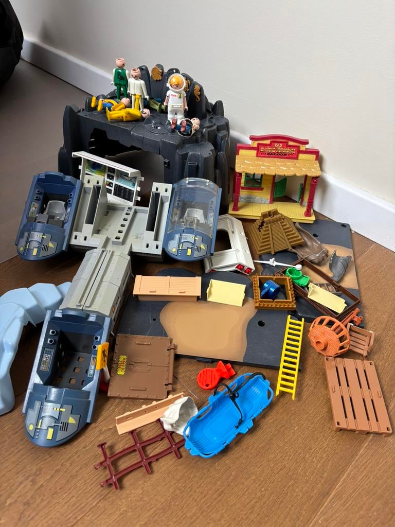Playmobil en andere reserveonderdelen ruimtevaartastronauten, Kinderen en Baby's, Ophalen of Verzenden, Gebruikt, Los Playmobil