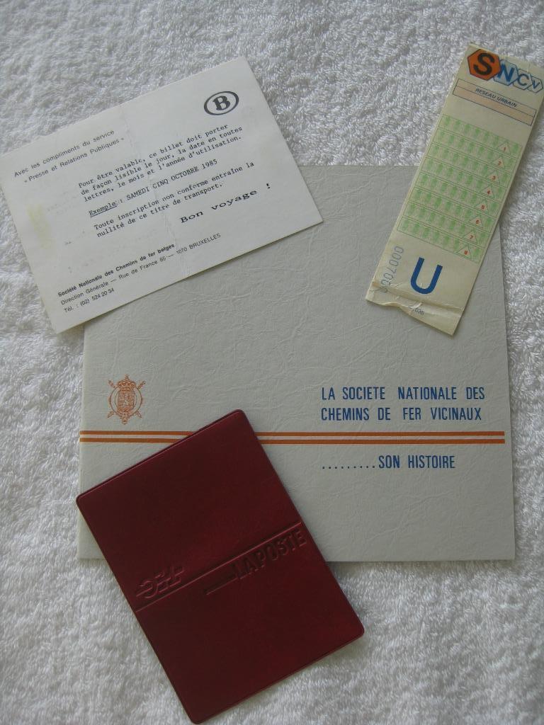 SNCV Société Nationale des Chemins de Fer Vicinaux - EO 1981, Collections, Enlèvement ou Envoi, Utilisé