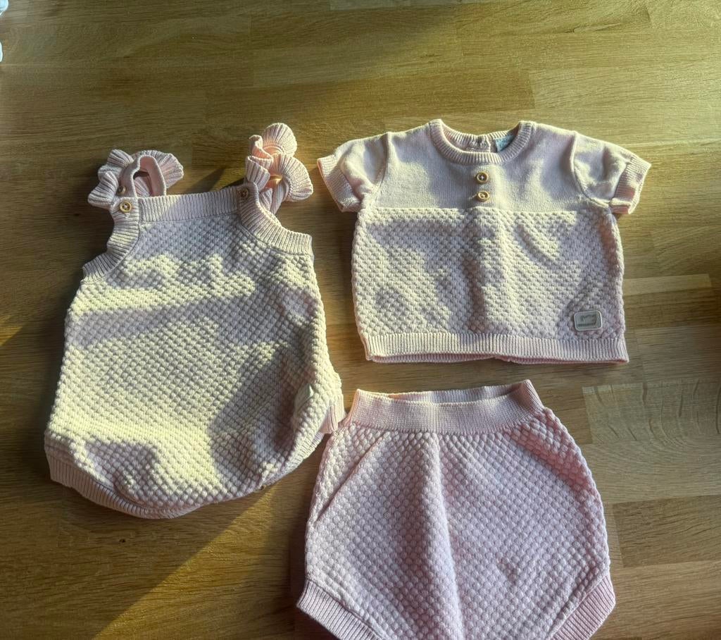 Baby setje, Kinderen en Baby's, Babykleding | Maat 56, Ophalen of Verzenden, Nieuw, Meisje, Setje