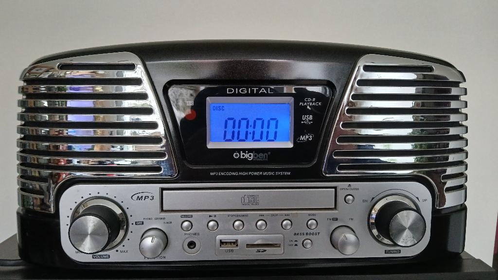 combineer radio-cd, USB, SD, draaitafel, Audio, Tv en Foto, Cassettedecks, Enkel, Overige merken, Ophalen of Verzenden