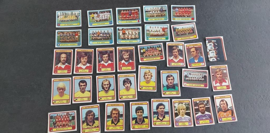 34 verschillende panini stickers 1978/79, Verzenden, Zo goed als nieuw, Meerdere stickers