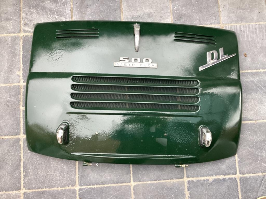 FIAT 500 Steyr Puch motorkap, Enlèvement, Utilisé, Fiat, Capot moteur