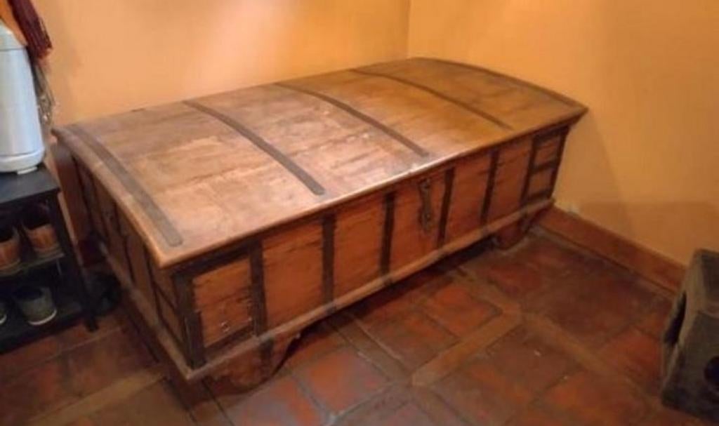 Grand étui ancien en chêne, Maison & Meubles, Accessoires pour la Maison | Coffres, Comme neuf, 125 cm ou plus, 50 à 100 cm, Chêne