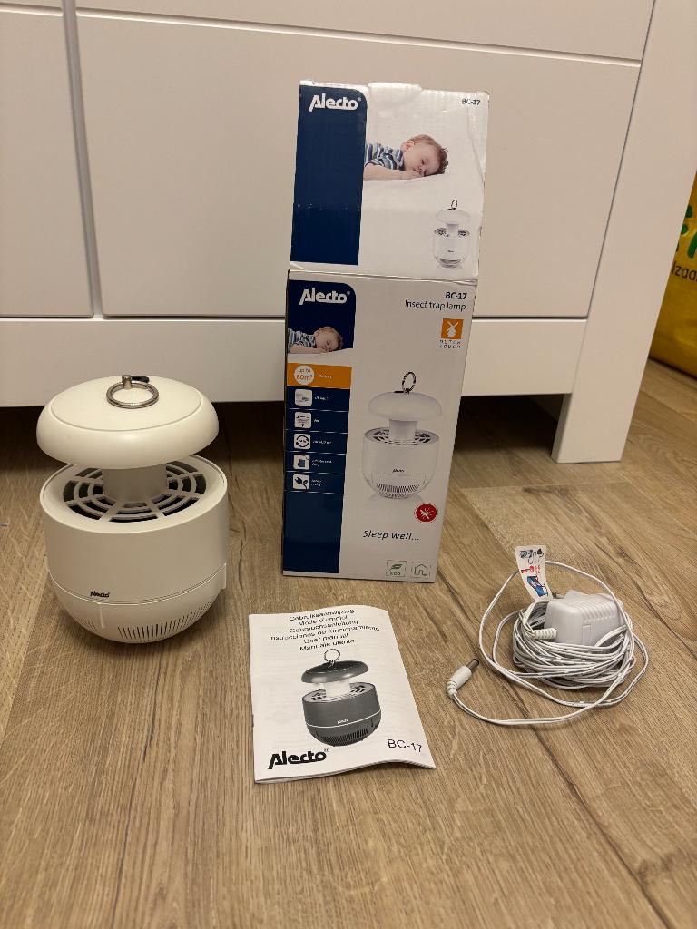 Alecto insectenlamp / insect trap lamp (nieuw!), Dieren en Toebehoren, Overige Dieren-accessoires, Nieuw, Ophalen of Verzenden