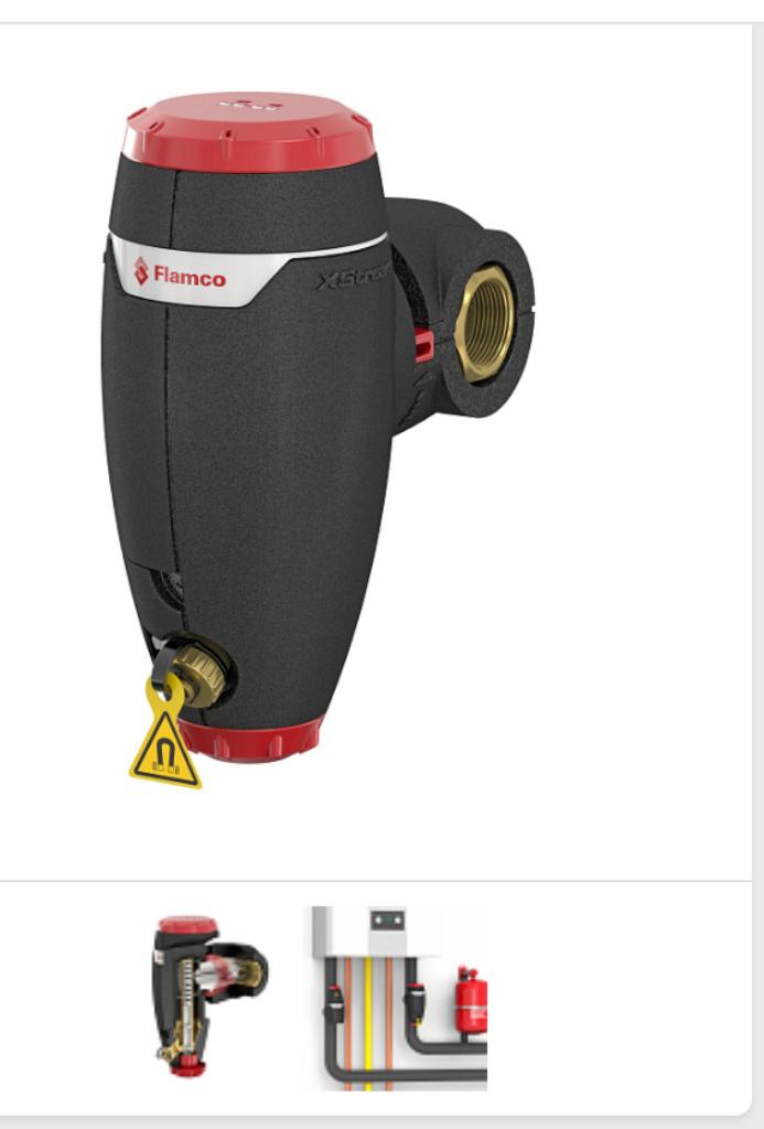 Flamco Xstream Clean, Ophalen, Minder dan 30 cm, Hoog rendement (Hr), Overige typen
