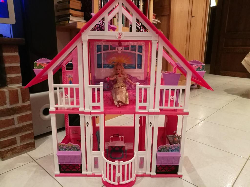 Barbie's California Dreamhouse poppenhuis, Ophalen, Gebruikt, Poppenhuis