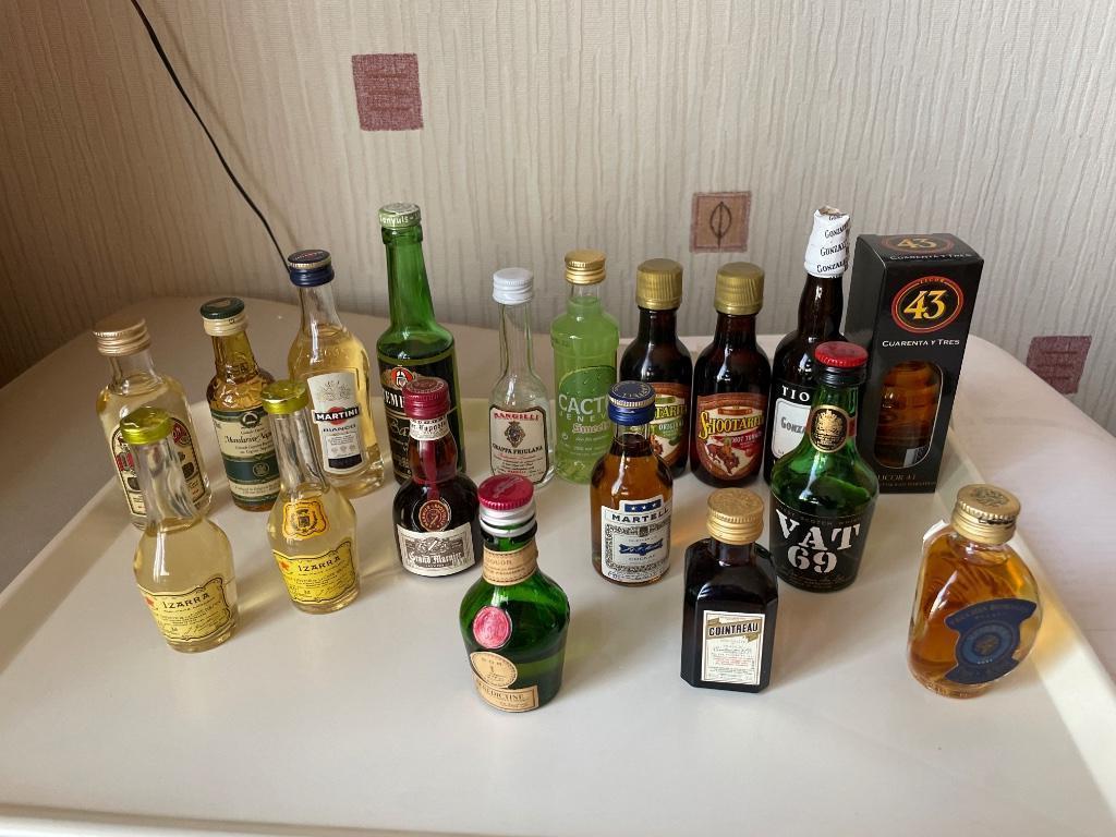 Mini bouteilles d’alcool, Collections, Collections complètes & Collections, Enlèvement ou Envoi