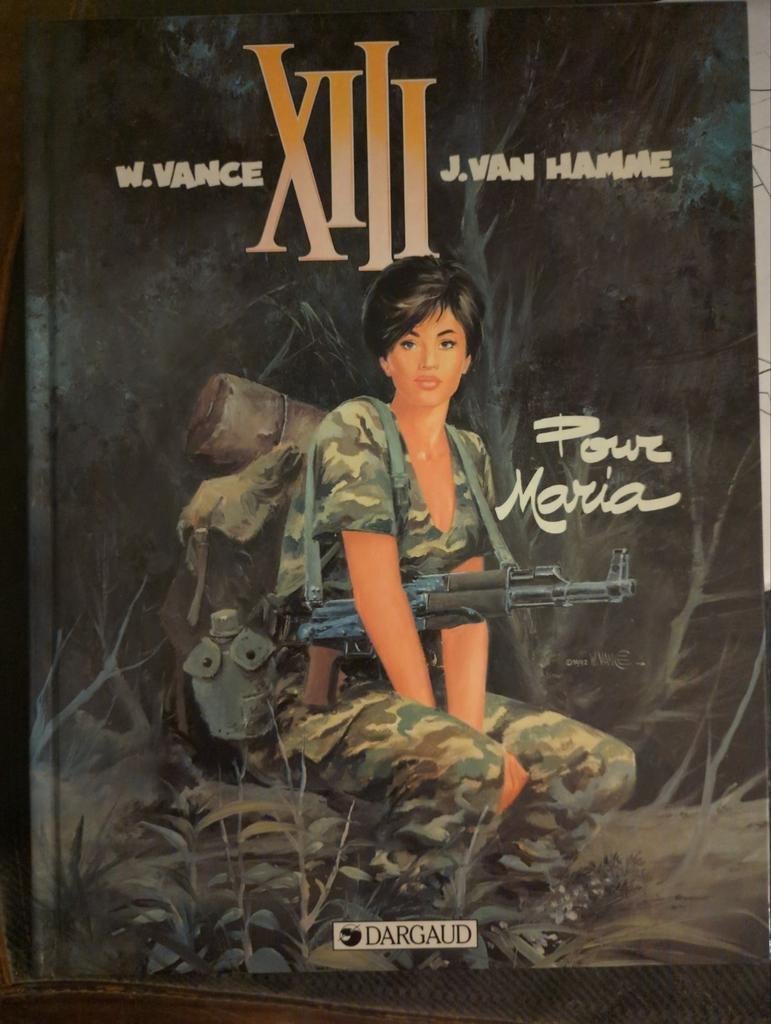 XIII, 13 num 9, pour Maria édition originale 92, Enlèvement ou Envoi