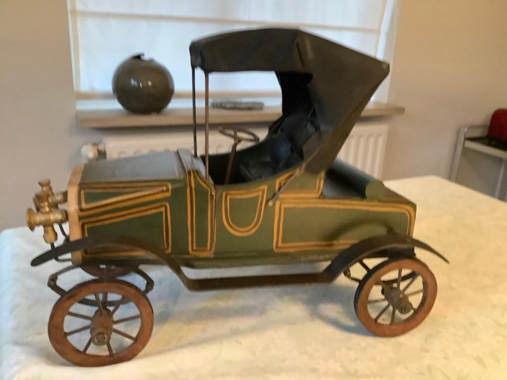Antieke speelgoedauto, Antiek en Kunst, Ophalen
