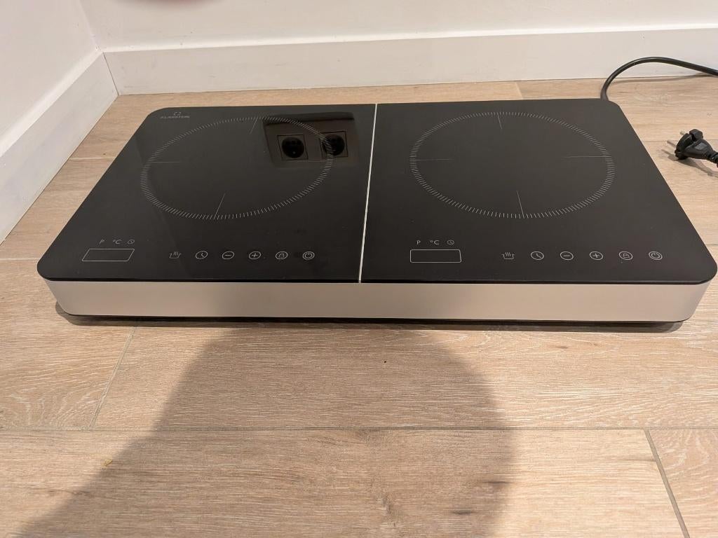Cookio 3500W Inductiekookplaat Camping 2 Pits Zwart, Enlèvement ou Envoi, Neuf