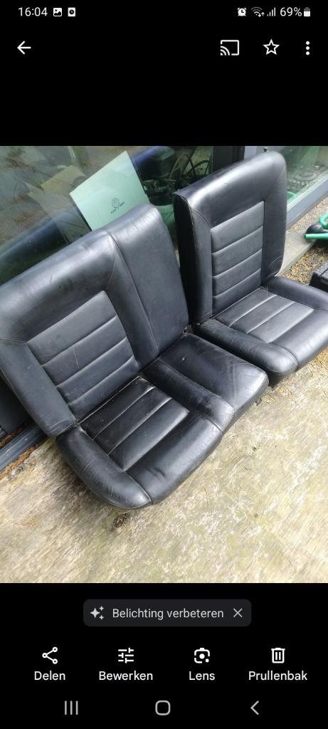 Golf 2 gti lederen achterbank, Auto-onderdelen, Ophalen, Volkswagen