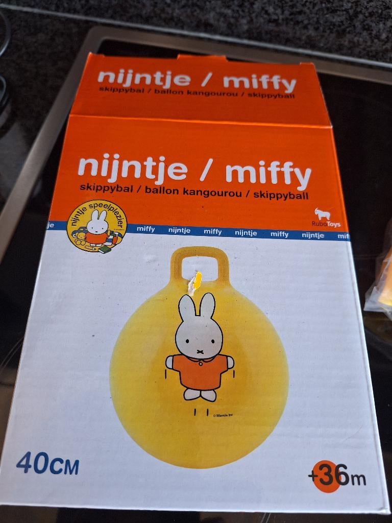nieuwe springbal nijntje, Kinderen en Baby's, Speelgoed | Buiten | Los speelgoed, Ophalen, Nieuw