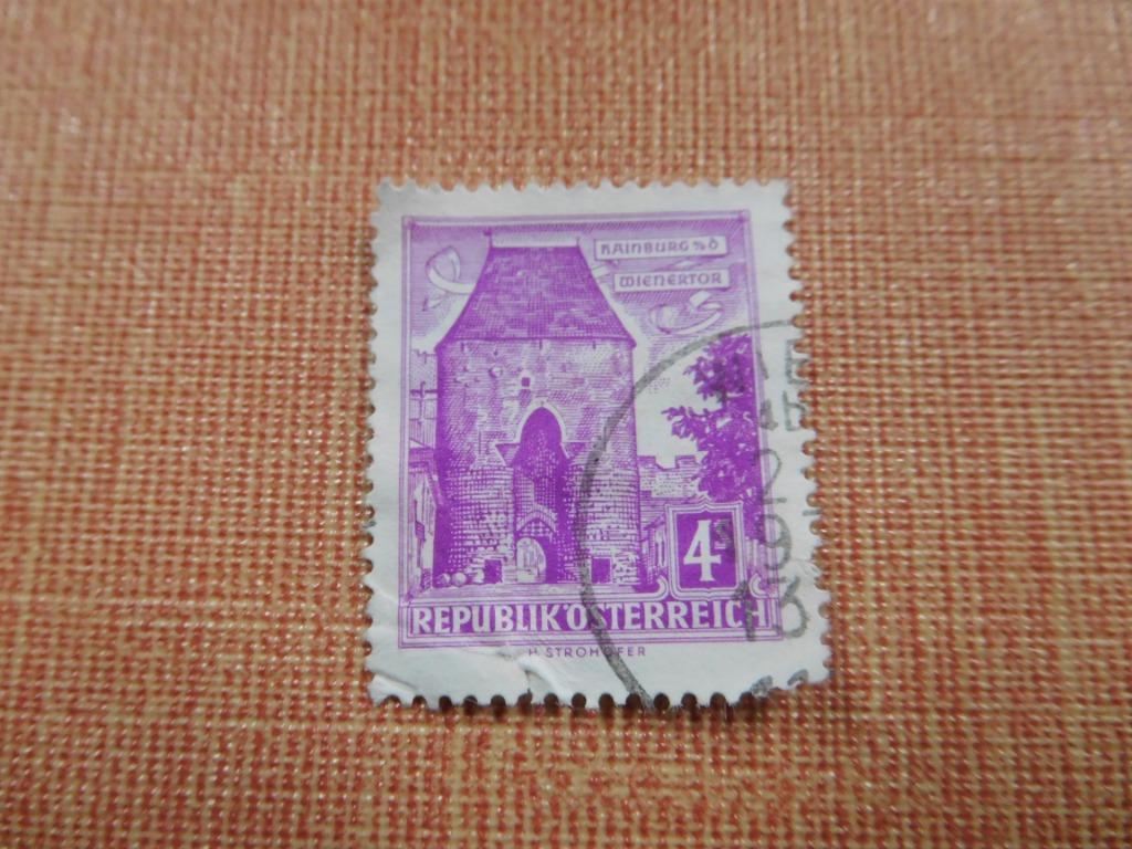 Oude gebruikte Oostenrijkse stempel, Postzegels en Munten, Ophalen of Verzenden, Gestempeld