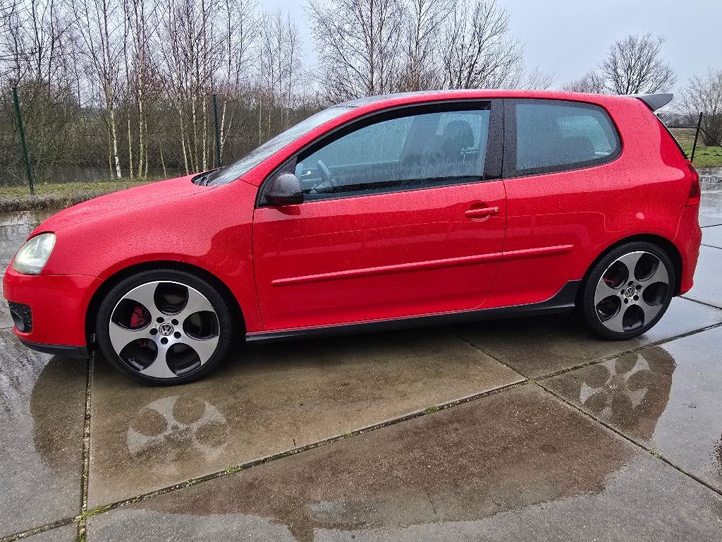 VW Golf 5 2.0 GTI DSG Automaat 200 pk Navi + Garantie, Auto's, Volkswagen, Automaat, Zwart, Bedrijf, Golf