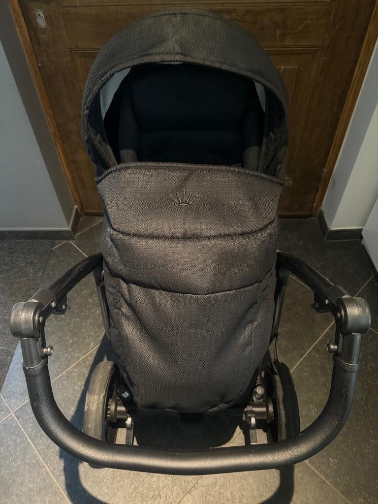 Kinderwagen van First met veel toebehoren, Autres marques, Avec siège auto, Comme neuf, Enlèvement