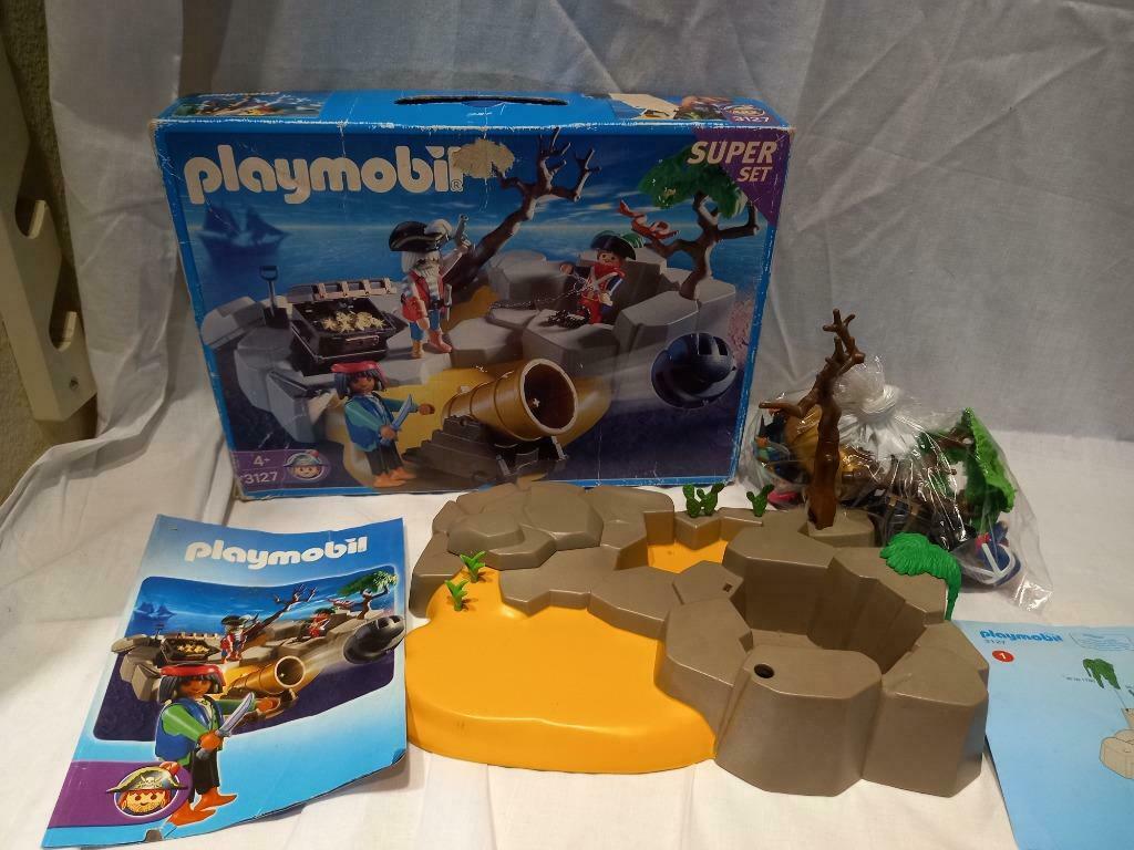 playmobil pirateneiland, Kinderen en Baby's, Speelgoed | Playmobil, Ophalen of Verzenden, Gebruikt