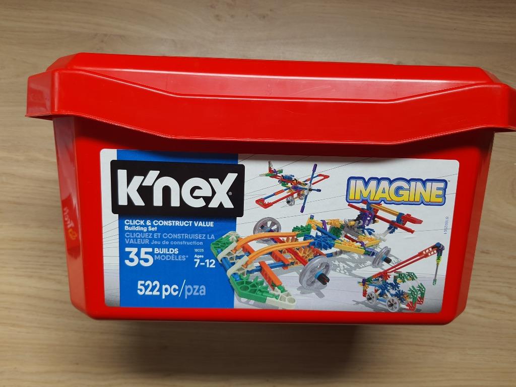 Knex Imagine Click and Construct Value Box 522-delig, Kinderen en Baby's, Speelgoed | Bouwstenen, Ophalen, Zo goed als nieuw, K'nex