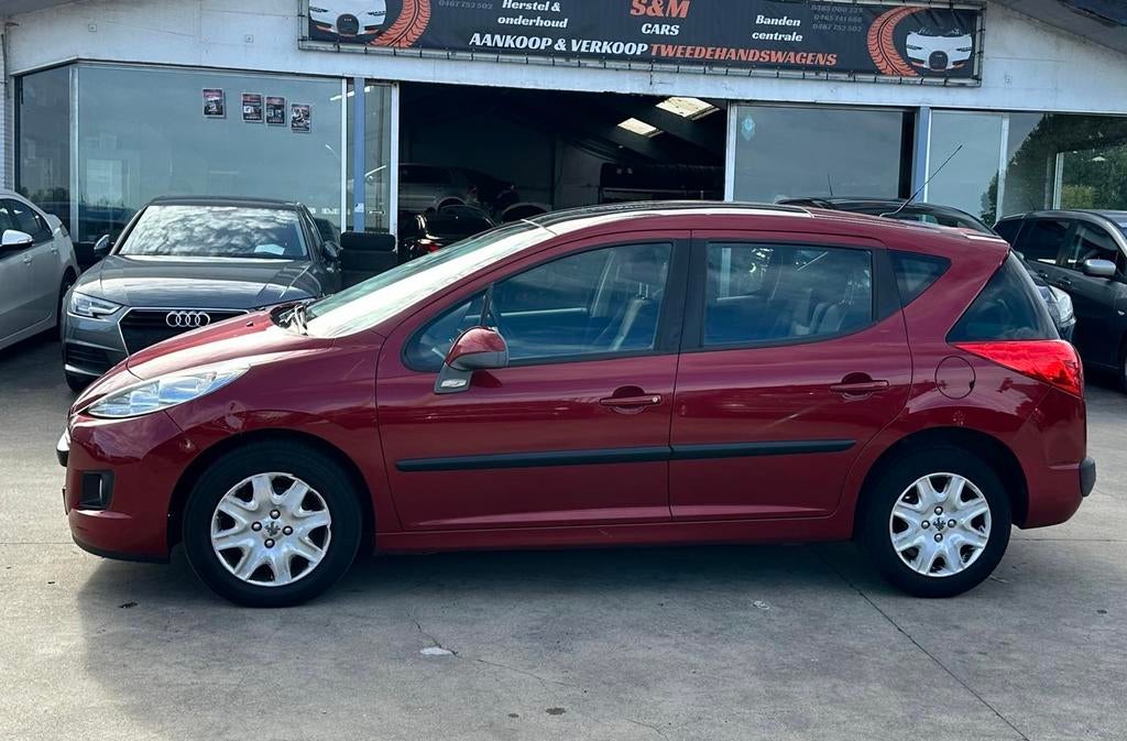 Peugeot 207SW 1.6L Benzine 2010, Euro 5, Stof, Parkeersensor, Bedrijf