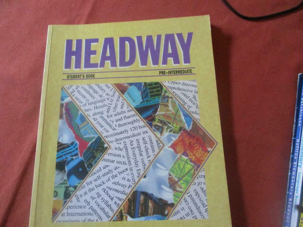 ENGLISH "HEADWAY" PRE-INTERMEDIATE STUDENT'S BOOK., Ophalen of Verzenden, Zo goed als nieuw, ASO, Engels