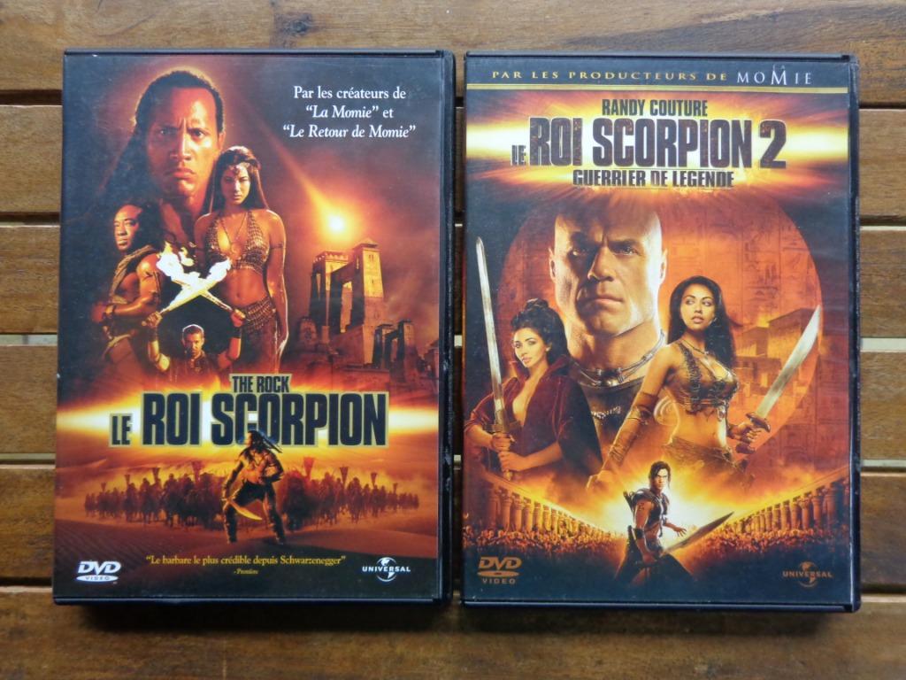 )))  Le Roi Scorpion 1 & 2  //  Aventure  (((, Tous les âges, Enlèvement ou Envoi, Comme neuf
