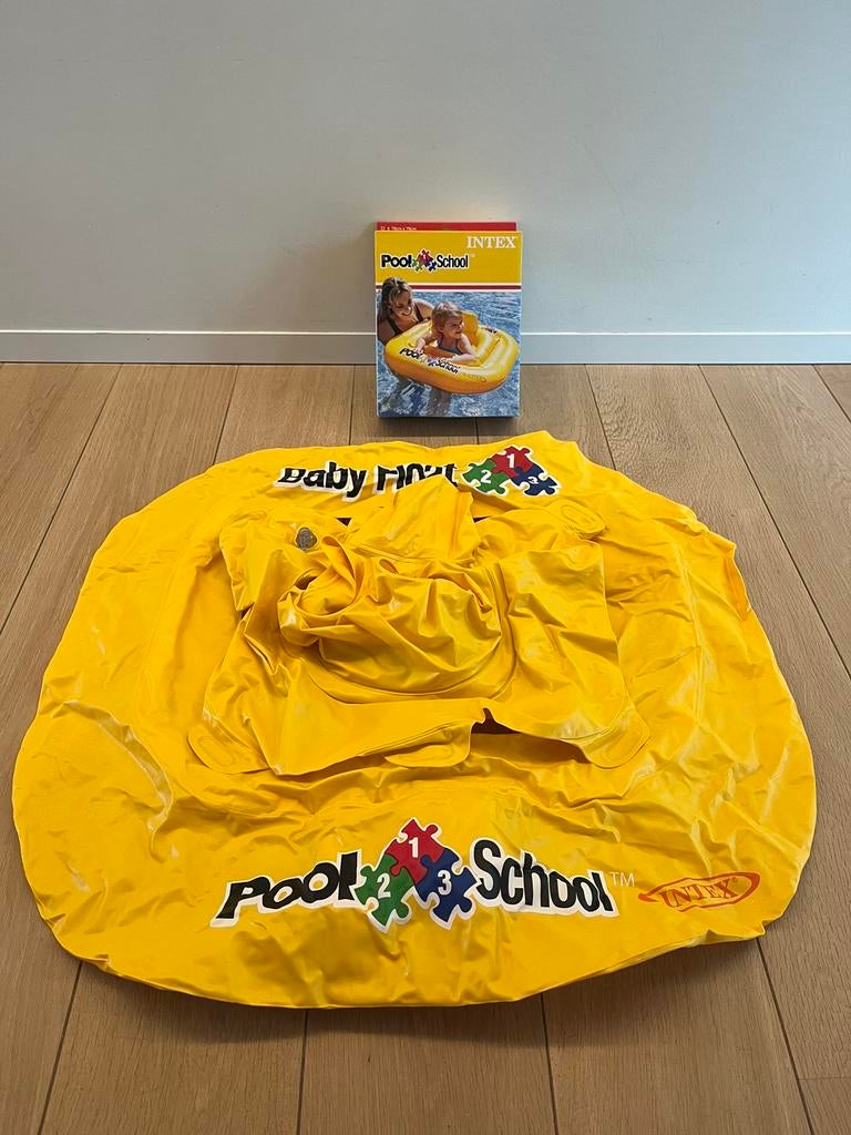 Intex Zwemstoel - baby float deluxe 1-2 jaar, Ophalen of Verzenden, Zo goed als nieuw