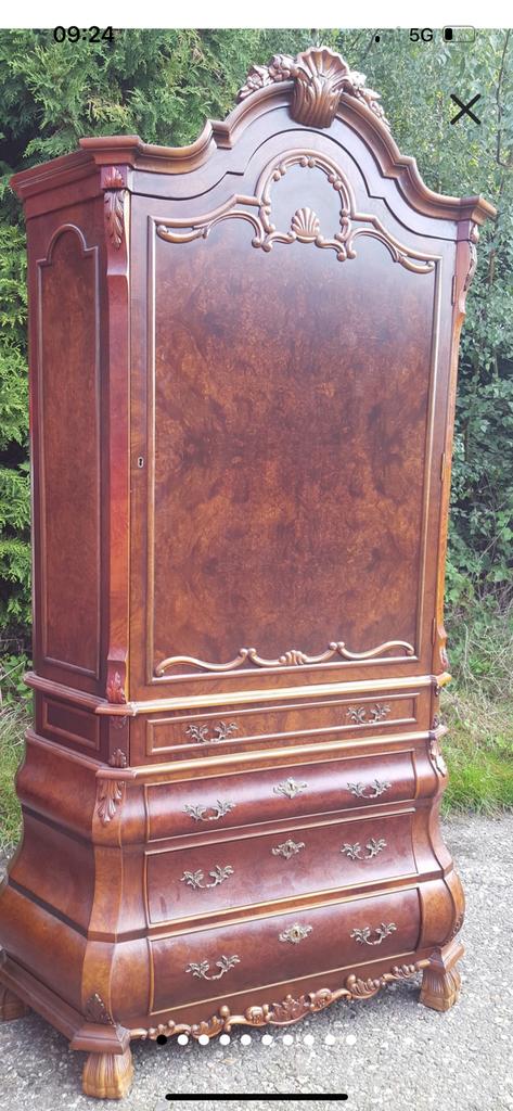 Barok buikkasten, Ophalen