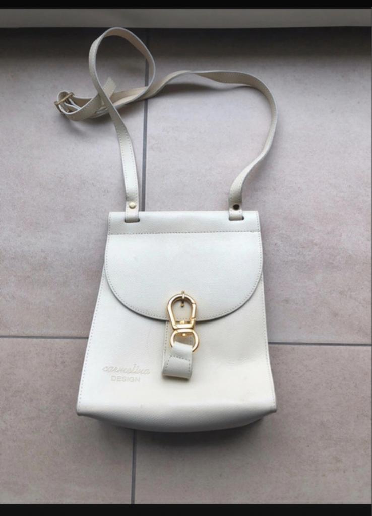 Schoudertas, Handtassen en Accessoires, Ophalen of Verzenden, Zo goed als nieuw, Beige, Schoudertasje