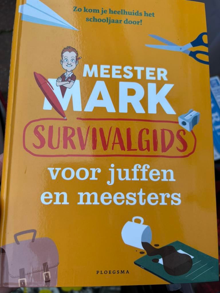 Meester Mark: Survivalgids voor juffen en meesters, Enlèvement, Comme neuf, Mark van der Werf