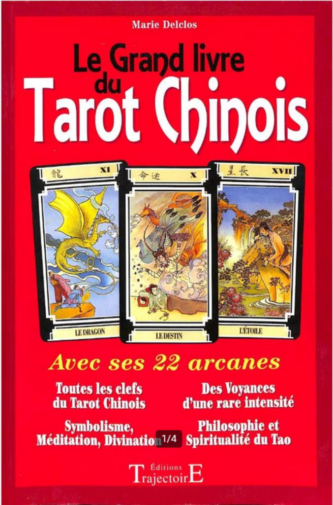 Het grote boek van de Chinese tarot., Boeken, Ophalen of Verzenden, Zo goed als nieuw, Marie Delclos
