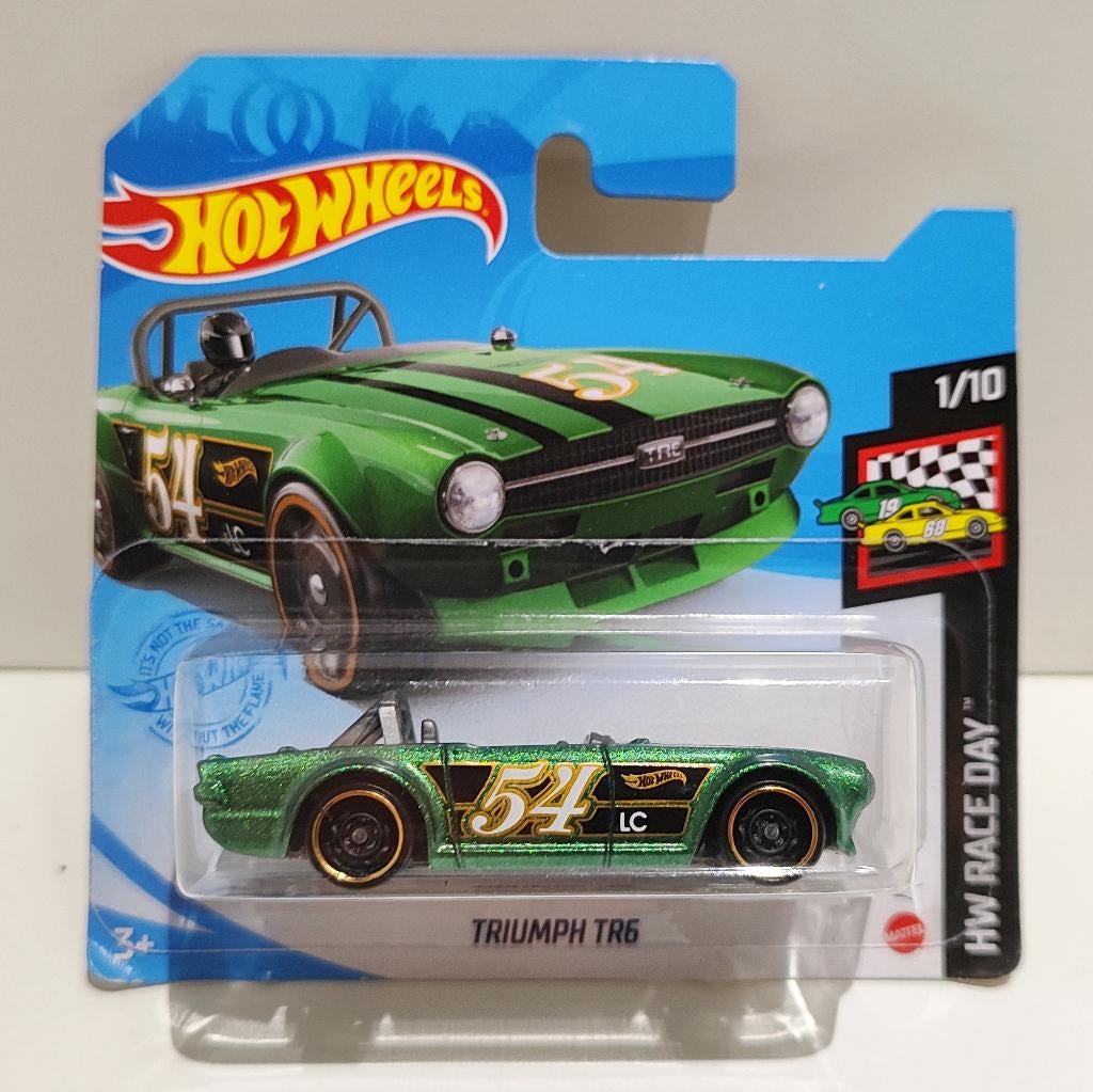 Hot Wheels Triumph TR6 Race Groen Metallic (2021), Ophalen of Verzenden