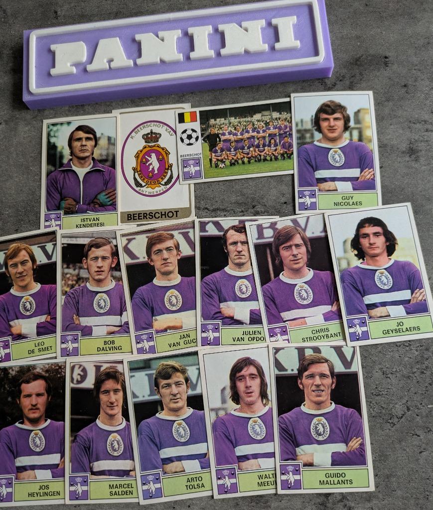 PANINI FOOTBALL 1972/73 BEERSCHOT 15X AUTOCOLLANTS 1972, Envoi