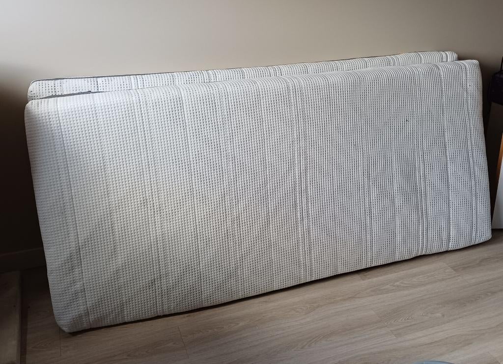 2x matras 90x200 cm, Enlèvement, Utilisé