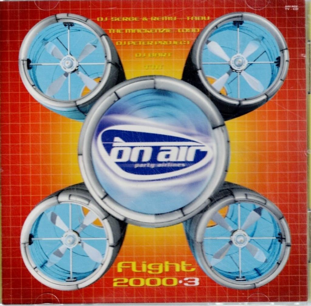 cd   /   On Air Party Airlines - Flight 2000•3, Cd's en Dvd's, Cd's | Overige Cd's, Ophalen of Verzenden