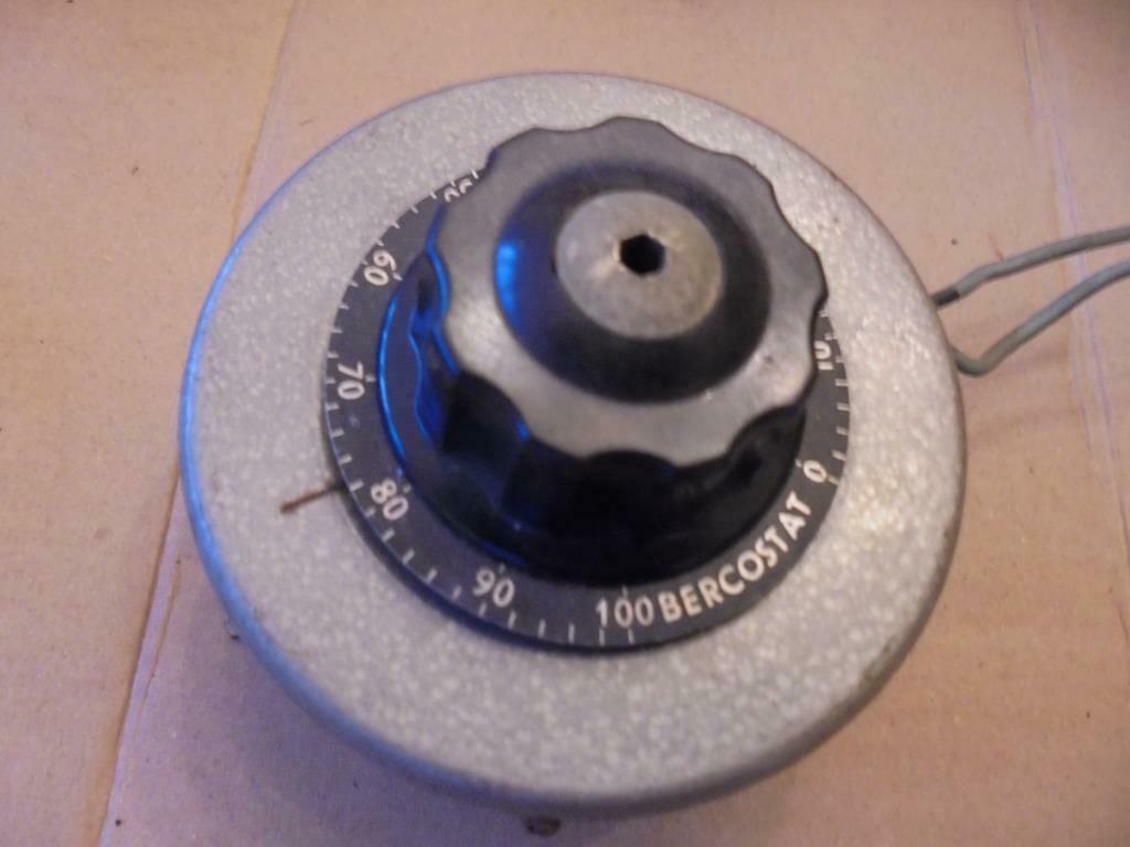 vintage reostaat Bercostat 200 ohms, Elektronische apparatuur, Ophalen, Gebruikt