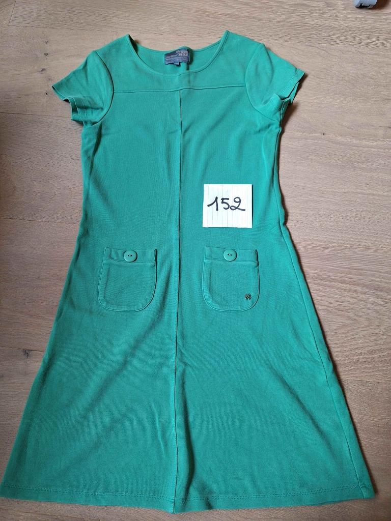 Terre bleue groene jurk mt 152, Robe ou Jupe, Terre Bleue, Enlèvement ou Envoi, Utilisé